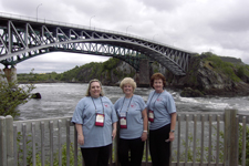 Theresa Bower, Kathleen Snaper and Mardell Haskins