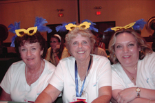 Theresa Bower, Mardell Haskins and Kathleen Snaper